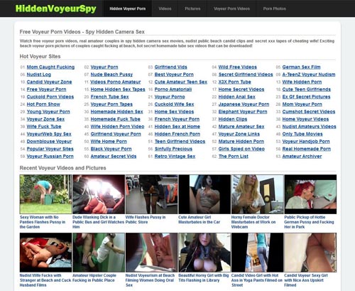 Hiddenvoyeurspy and 129 similar sites like Hiddenvoyeurspy photo