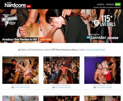 Sex Party Sites