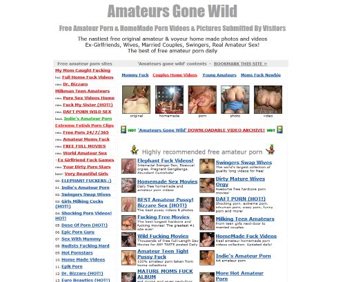 Amateur Porn Directory - Amateurs Gone Wild y 25 sitios similares como Amateurs Gone Wild