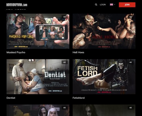 Horrorporn and 25 similar sites like Horrorporn