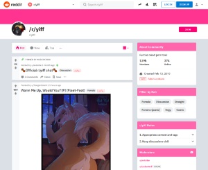 Reddit /r/yiff