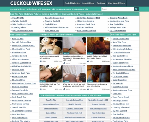 Cuckold Wives Porn Videos