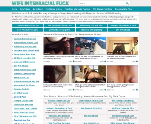 White Porn Sites