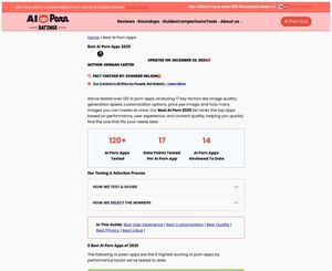 AI Porn Ratings