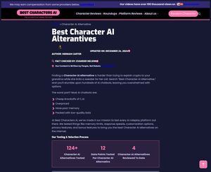 Best Characters AI