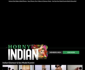 Horny Indian Model